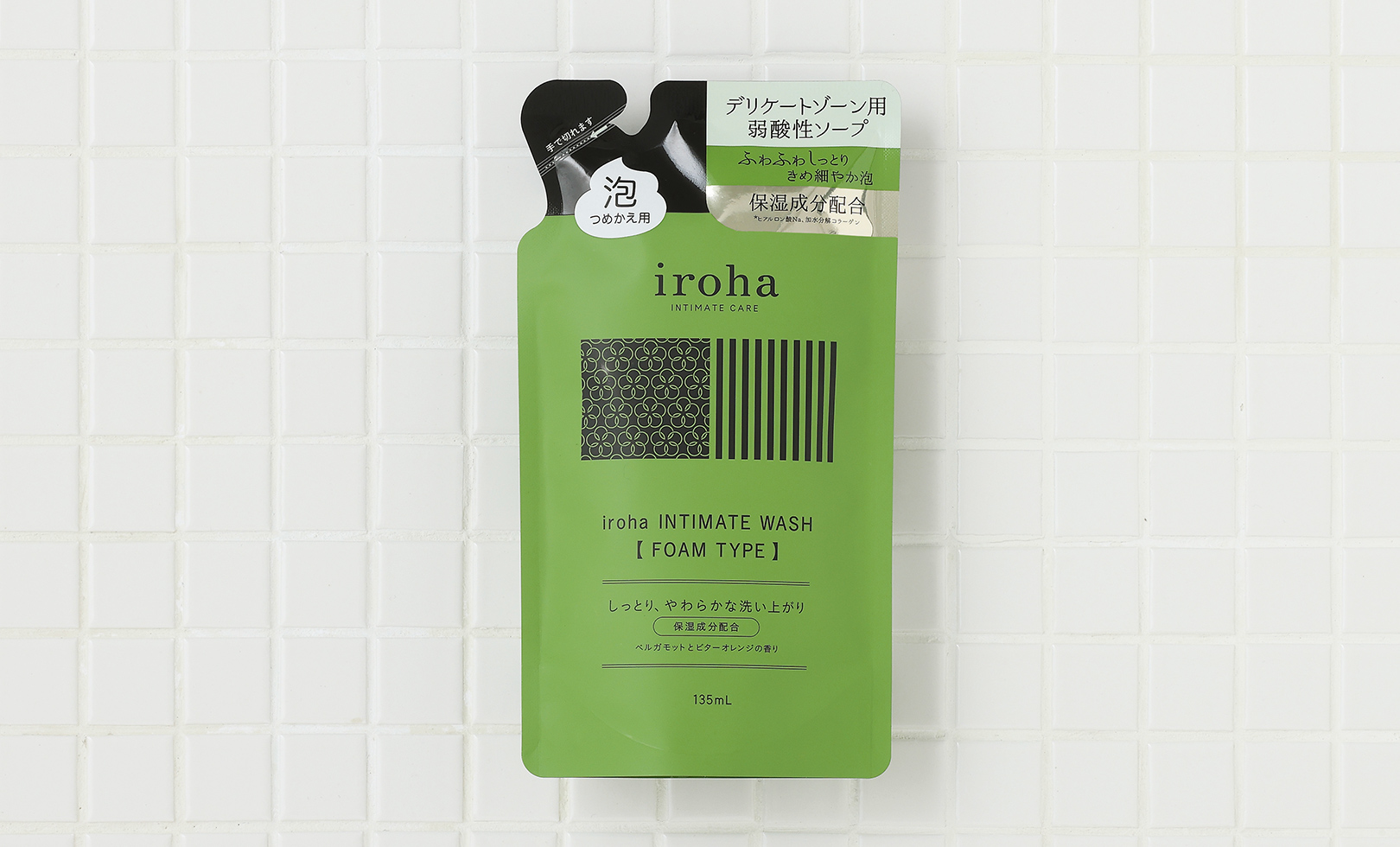 iroha INTIMATE WAS【FOAM TYPE】Refill Pouch