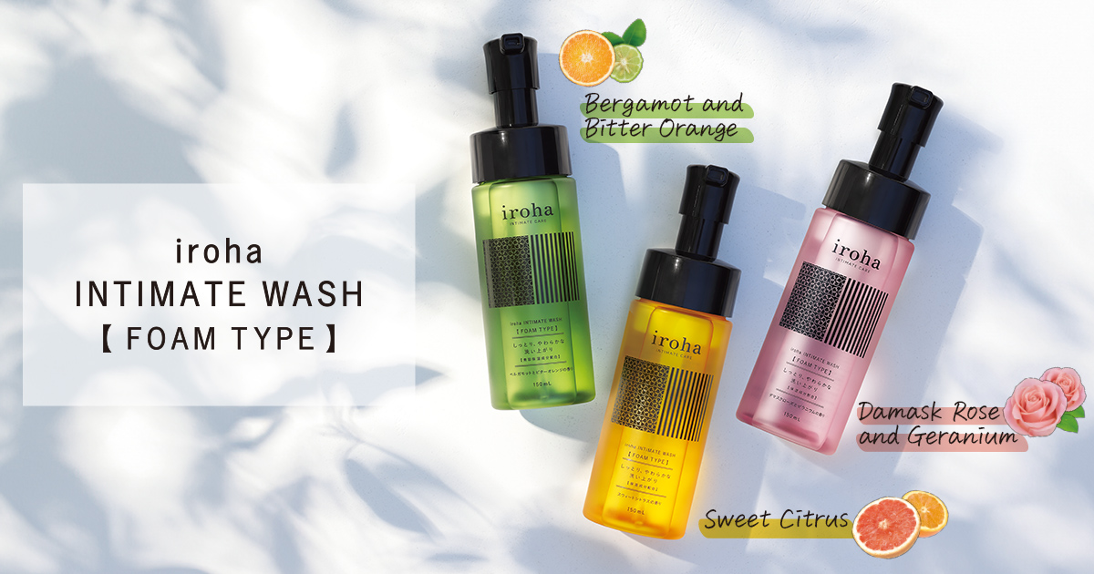 【Nuevo Producto】iroha INTIMATE WASH [FOAM TYPE]
