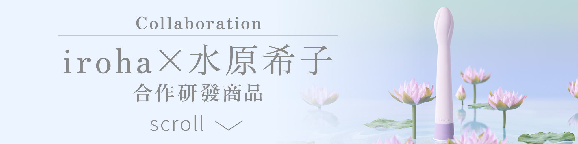 Collaboration iroha×水原希子 合作研發商品