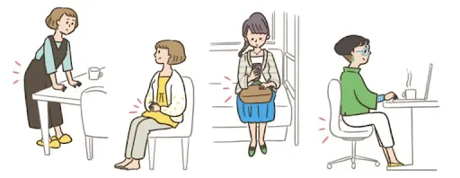 膣トレのタイミングを表したイラスト画像