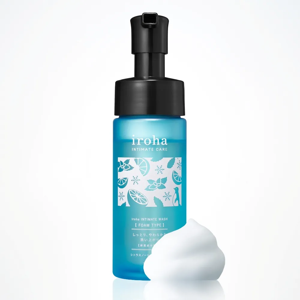 イロハ インティメート ウォッシュ フォームタイプ シトラスノートとミントの香り