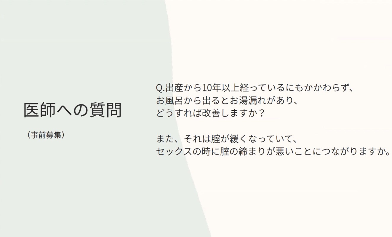 医師への質問